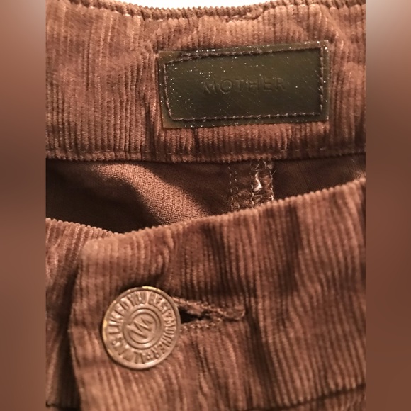 MOTHER The Looker Ankle Fray Corduroy - Picture 5 of 10